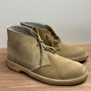 Clarks Desert Chukka Boots - Oakwood Suede
